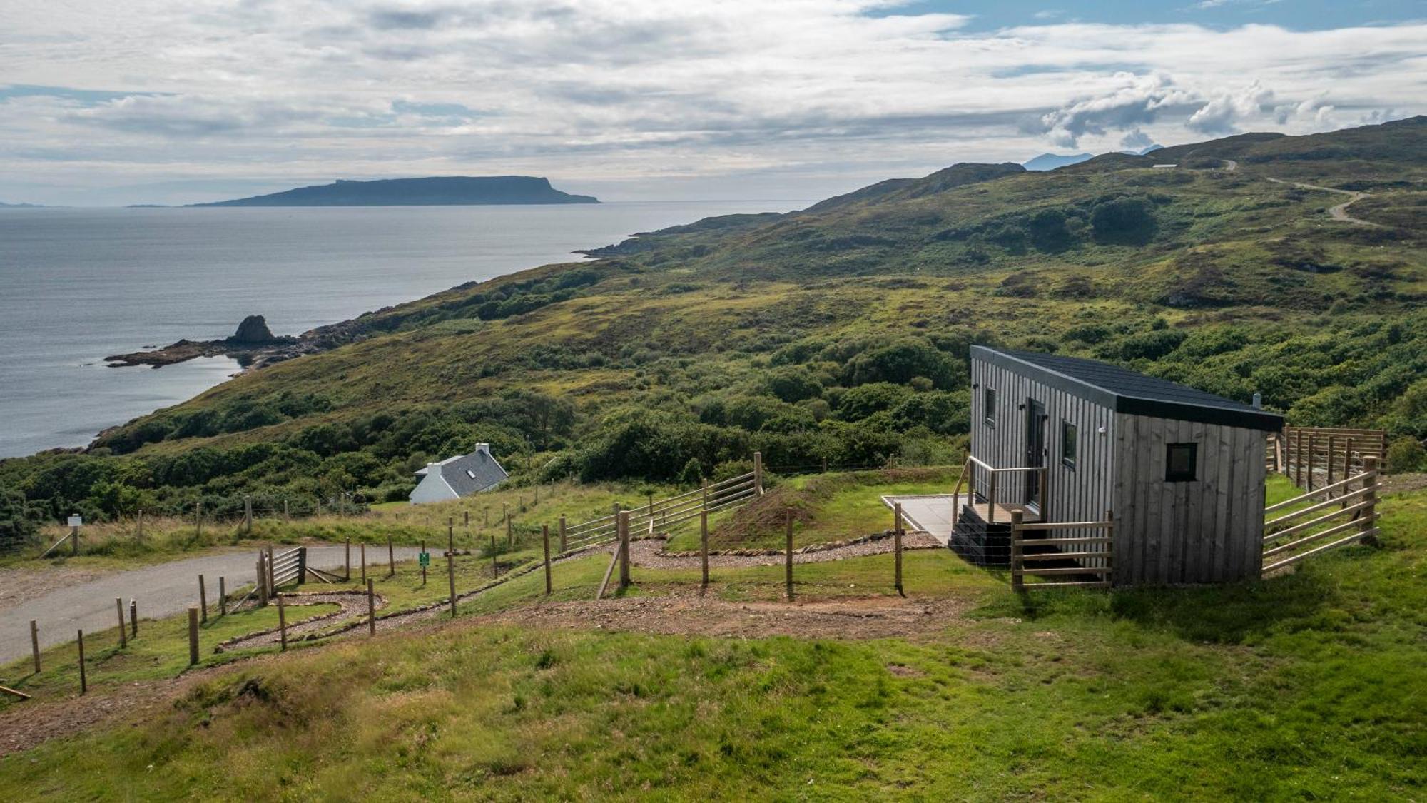 Hut On The Hill Villa Aird of Sleat Eksteriør billede